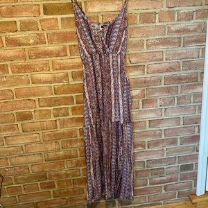 Paisley maxi dress